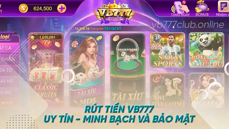 Hướng Dẫn Rút Tiền VB777 Uy Tín Và Nhanh Chóng