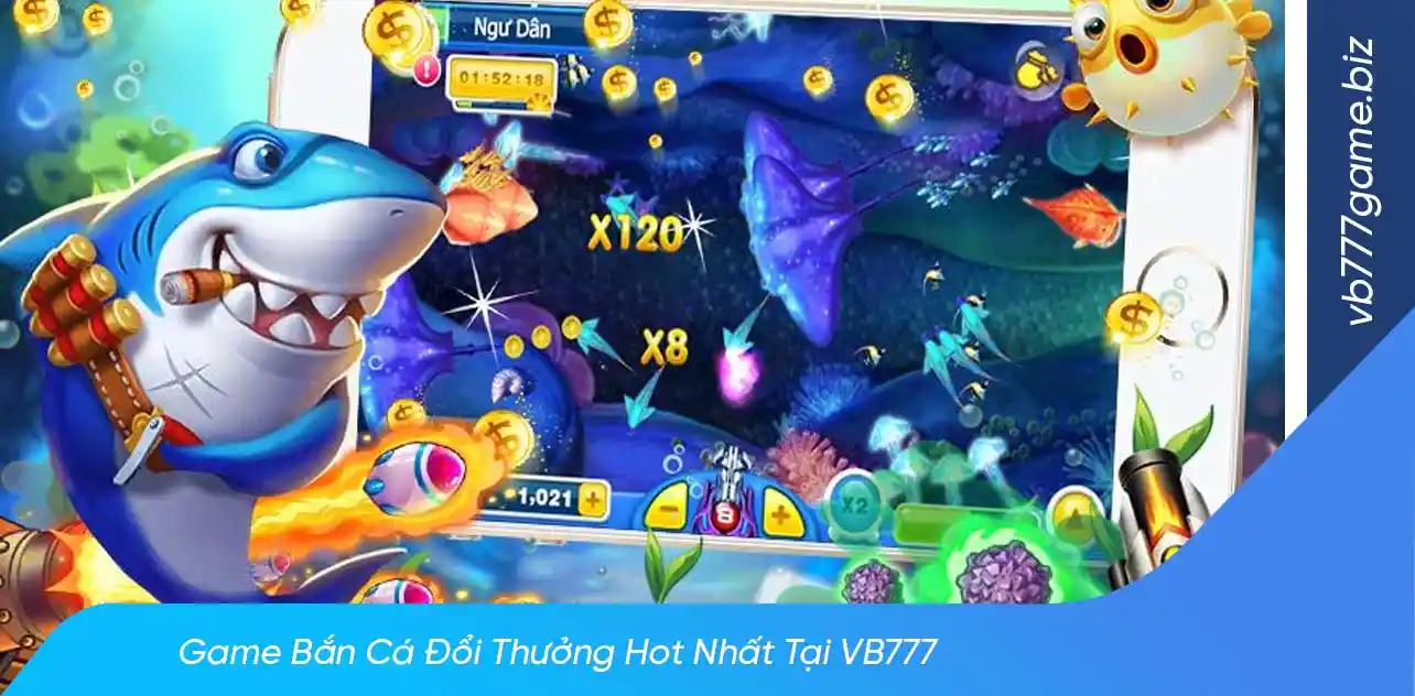 cách tham gia game bắn cá đẳng cấp tại vb777