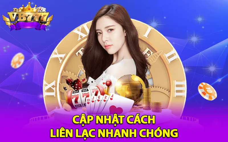 Cập nhật cách liên lạc nhanh chóng